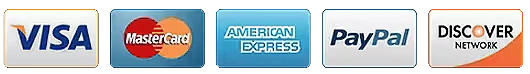 Mastercard, Visa, American Express, Diners Club, Apple Pay and Google Pay accepted at the checkout