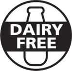 Dairy Free seal used in the GLPro artwork