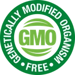 Genetically Modified Organism Free seal used in the GLPro artwork