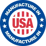 Manufacture in USA seal used in the GLPro artwork