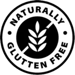 Naturally Gluten Free seal used in the GLPro artwork